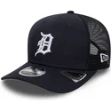 siltovka-zaoblena-tmavomodra-snapback-9seventy-stretch-snap-evergreen-detroit-tigers-mlb-new-era