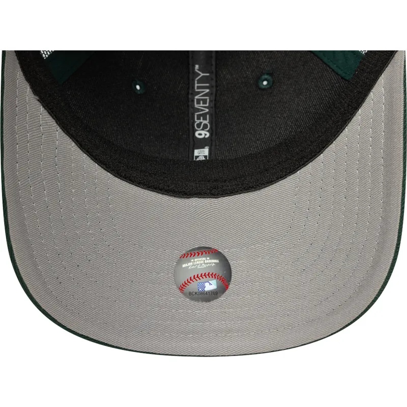 cap-zaoblena-green-snapback-9seventy-stretch-snap-evergreen-oakland-athletics-mlb-new-era cap-zaoblena-green-snapback-9seventy-stretch-snap-evergreen-oakland-athletics-mlb-new-era