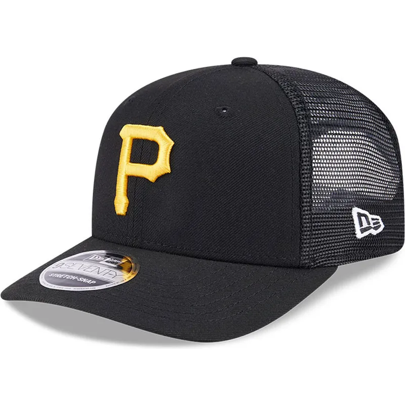 siltovka-zaoblena-cierna-snapback-9seventy-stretch-snap-evergreen-pittsburgh-pirates-mlb-new-era