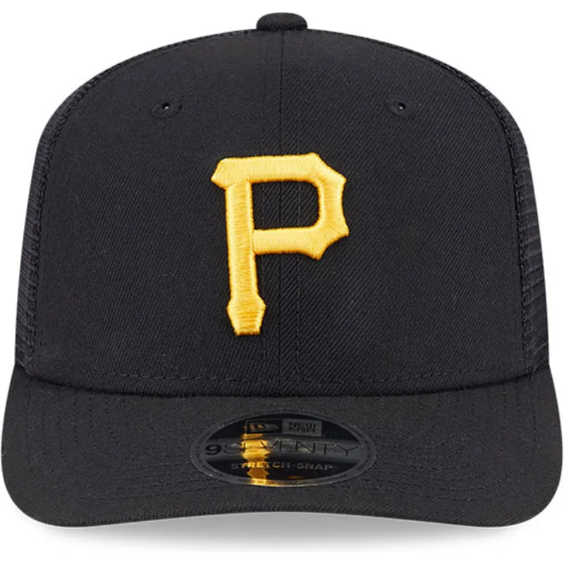 siltovka-zaoblena-cierna-snapback-9seventy-stretch-snap-evergreen-pittsburgh-pirates-mlb-new-era