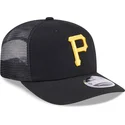 siltovka-zaoblena-cierna-snapback-9seventy-stretch-snap-evergreen-pittsburgh-pirates-mlb-new-era
