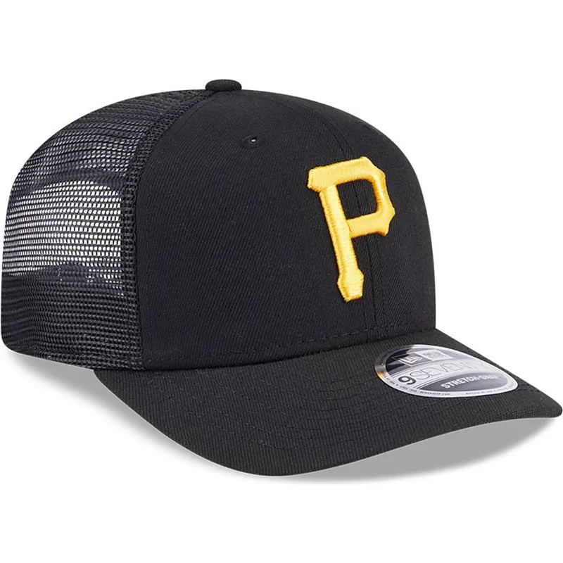 siltovka-zaoblena-cierna-snapback-9seventy-stretch-snap-evergreen-pittsburgh-pirates-mlb-new-era