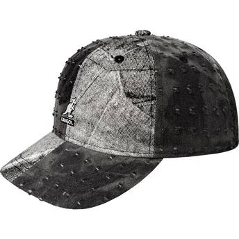 Cap zaoblená black adjustable strap Kangol