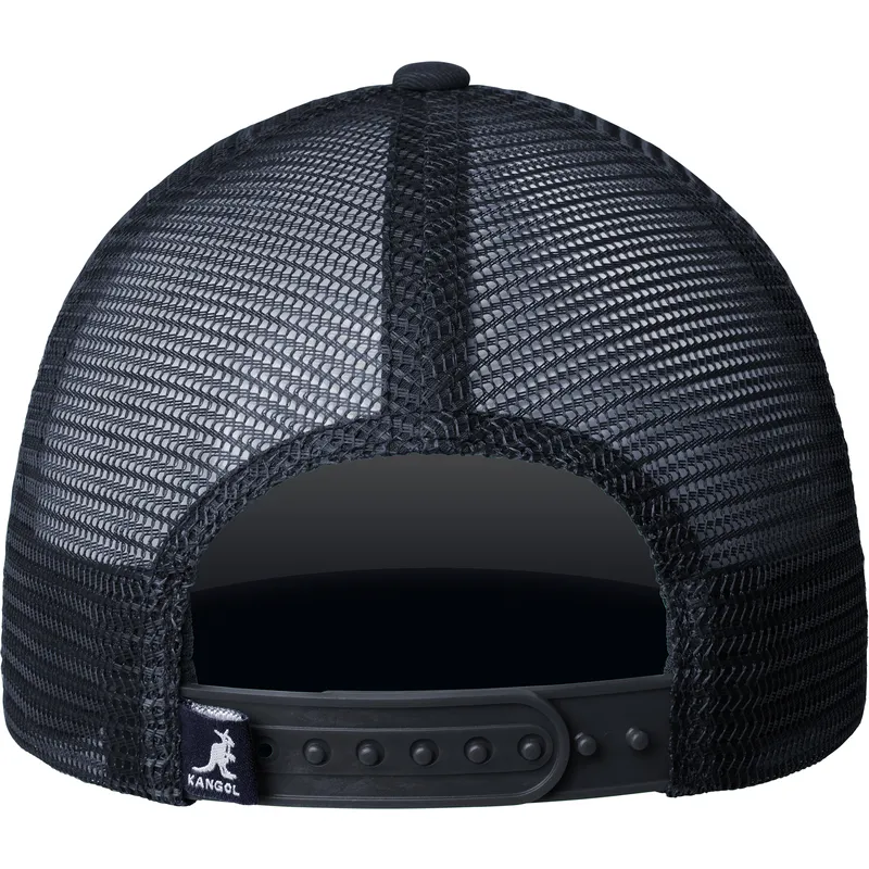 trucker-kappe-marineblau-fine-print-von-kangol