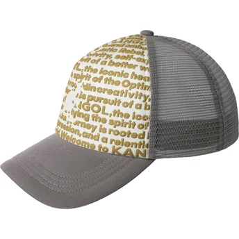Trucker-Kappe grau Fine Print von Kangol