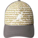 cap-zaoblena-gray-snapback-kangol
