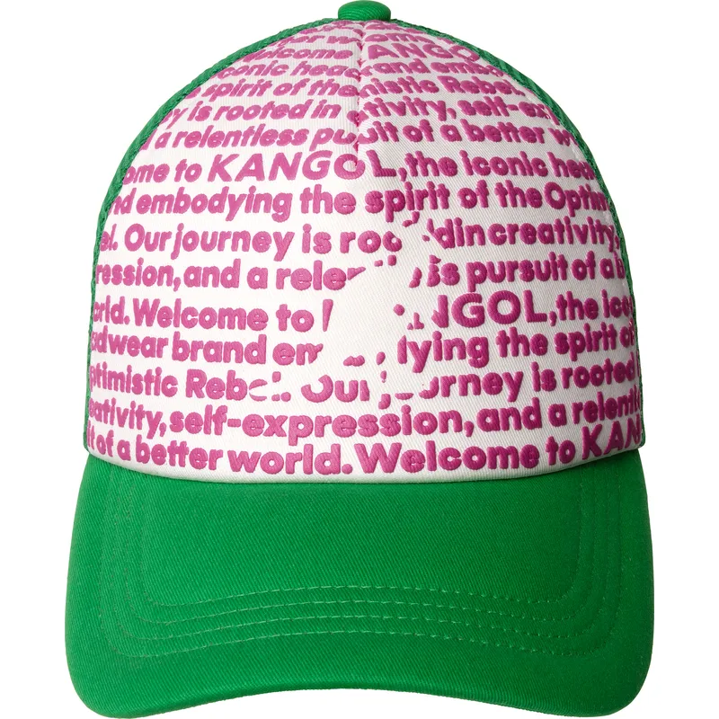 cap-zaoblena-green-snapback-kangol