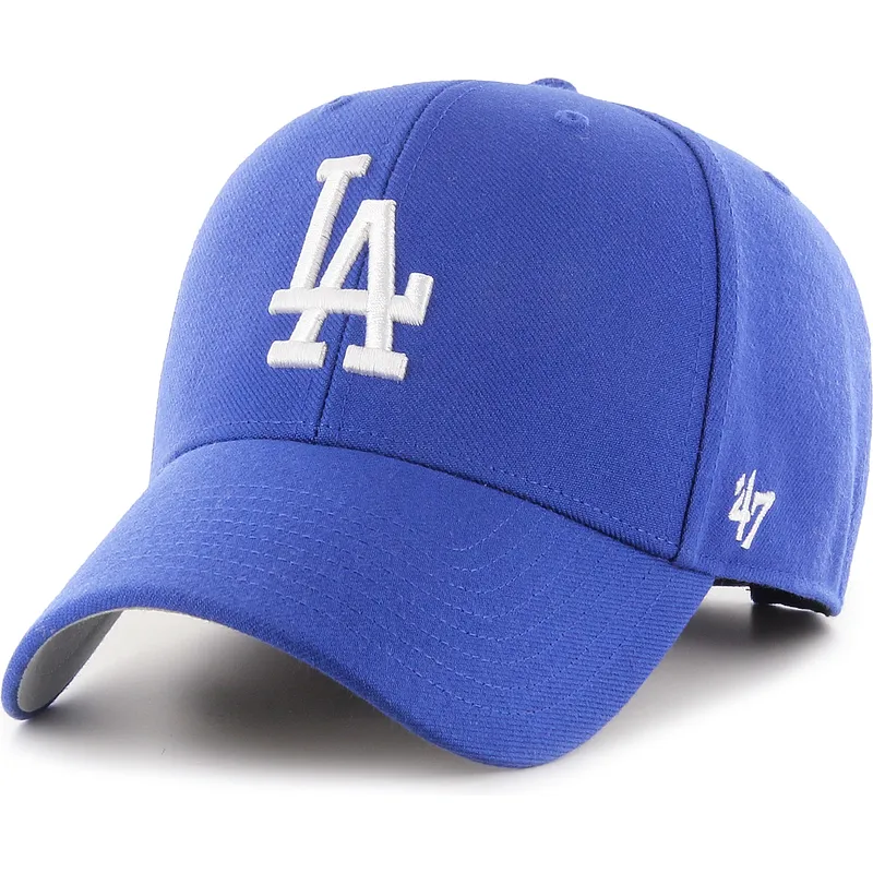 47-brand-curved-brim-mvp-los-angeles-dodgers-mlb-blue-adjustable-cap