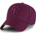 siltovka-zaoblena-cervena-snapback-mvp-new-york-yankees-mlb-47-brand