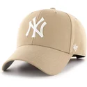 siltovka-zaoblena-khaki-nastavitelny-mvp-new-york-yankees-mlb-47-brand
