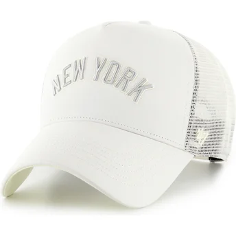 Cap zaoblená beige snapback Offside DT Soft Glow Script New York Yankees MLB 47 Brand