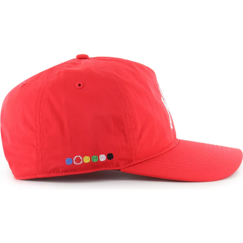 gorra-curva-roja-snapback-hitch-lc-eight-bit-hero-de-new-york-yankees-mlb-de-47-brand