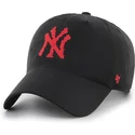 cap-zaoblena-black-adjustable-strap-clean-up-eight-bit-hero-new-york-yankees-mlb-47-brand