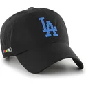 siltovky-zaoblena-cierna-nastavitelny-pasik-clean-up-eight-bit-hero-los-angeles-dodgers-mlb-47-brand