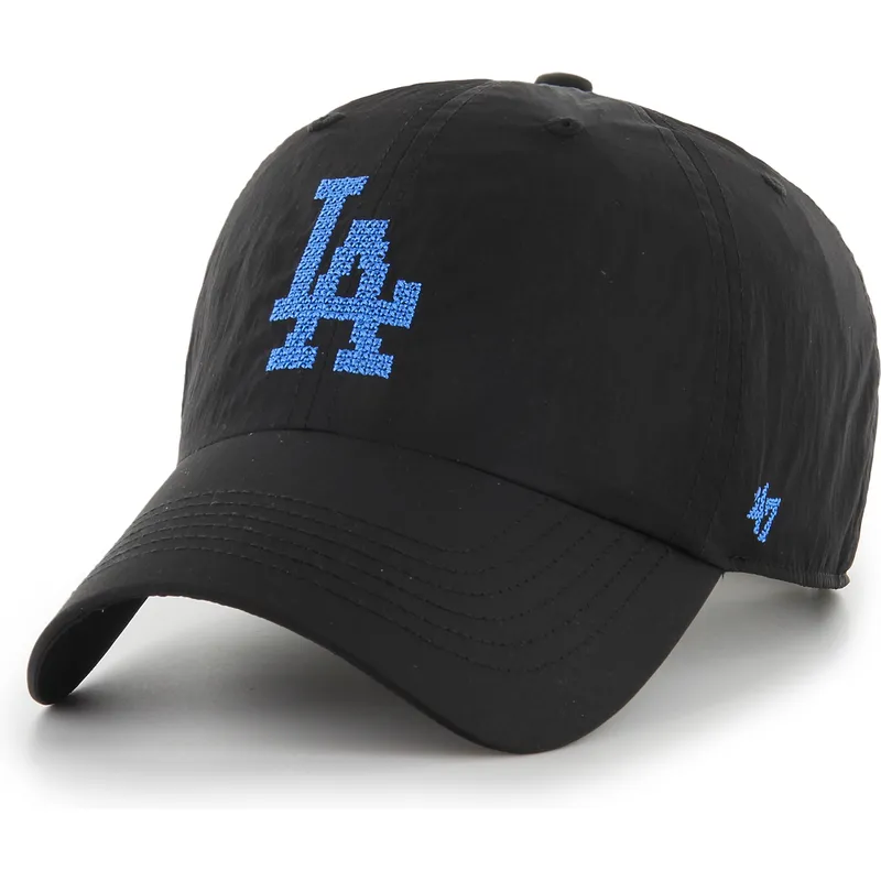 cap-zaoblena-black-adjustable-strap-clean-up-eight-bit-hero-los-angeles-dodgers-mlb-47-brand cap-zaoblena-black-adjustable-strap-clean-up-eight-bit-hero-los-angeles-dodgers-mlb-47-brand
