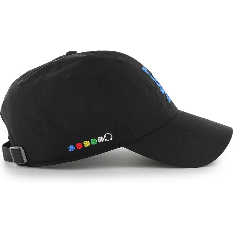 cap-zaoblena-black-adjustable-strap-clean-up-eight-bit-hero-los-angeles-dodgers-mlb-47-brand cap-zaoblena-black-adjustable-strap-clean-up-eight-bit-hero-los-angeles-dodgers-mlb-47-brand