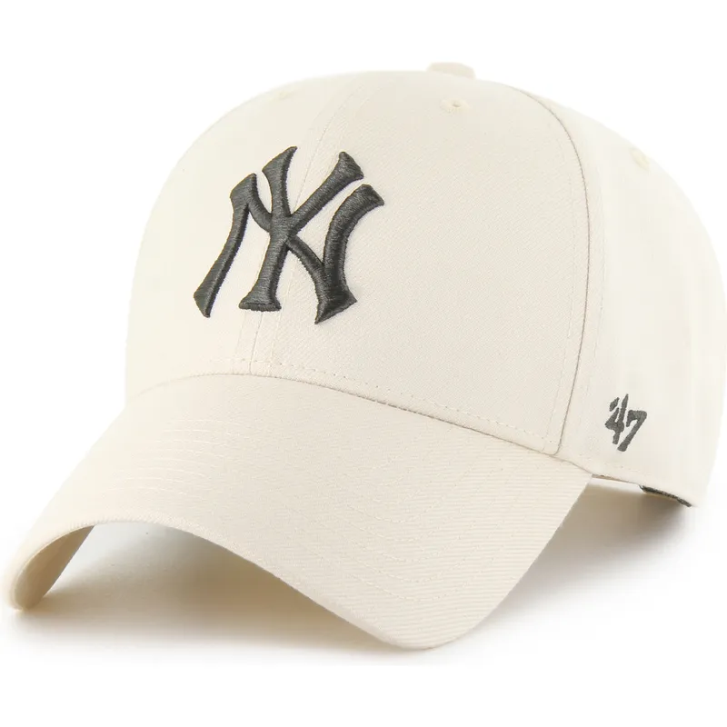siltovka-zaoblena-bezova-snapback-mvp-new-york-yankees-mlb-47-brand