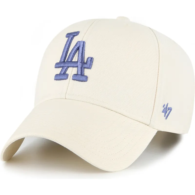 cap-zaoblena-beige-snapback-mvp-los-angeles-dodgers-mlb-47-brand