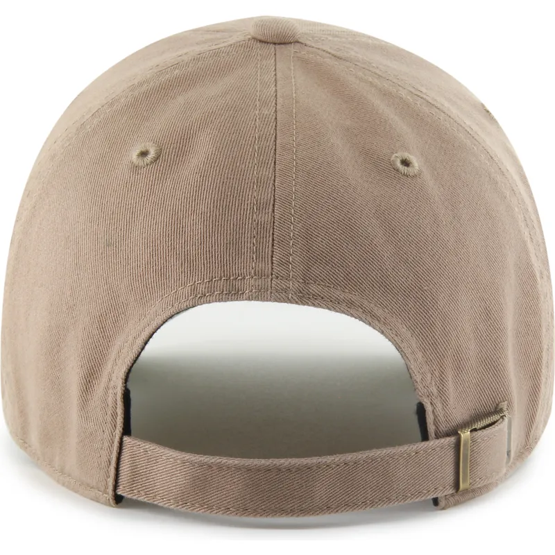 cap-zaoblena-brown-adjustable-strap-clean-up-ballpark-new-york-yankees-mlb-47-brand cap-zaoblena-brown-adjustable-strap-clean-up-ballpark-new-york-yankees-mlb-47-brand