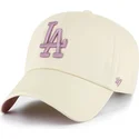 cap-zaoblena-beige-adjustable-strap-clean-up-ballpark-los-angeles-dodgers-mlb-47-brand