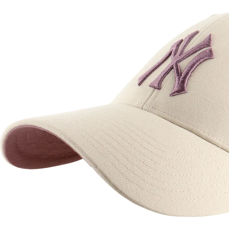 cap-zaoblena-beige-snapback-mvp-ballpark-new-york-yankees-mlb-47-brand
