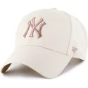 siltovka-zaoblena-bezova-snapback-mvp-ballpark-new-york-yankees-mlb-47-brand