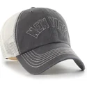 schwarze-trucker-kappe-clean-up-trailer-script-mesh-der-new-york-yankees-mlb-von-47-brand