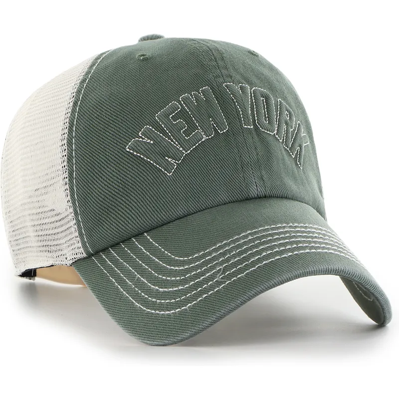 cap-zaoblena-green-snapback-clean-up-trailer-script-mesh-new-york-yankees-mlb-47-brand