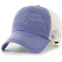 cap-zaoblena-blue-snapback-clean-up-trailer-script-mesh-los-angeles-dodgers-mlb-47-brand