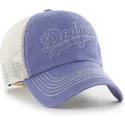 cap-zaoblena-blue-snapback-clean-up-trailer-script-mesh-los-angeles-dodgers-mlb-47-brand