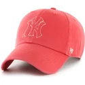 siltovka-zaoblena-cervena-nastavitelny-clean-up-trailer-new-york-yankees-mlb-47-brand
