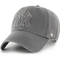 cap-zaoblena-gray-adjustable-strap-clean-up-trailer-new-york-yankees-mlb-47-brand