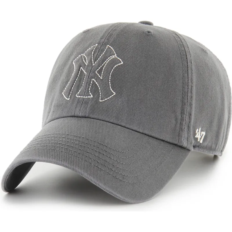 siltovky-zaoblena-siva-nastavitelny-pasik-clean-up-trailer-new-york-yankees-mlb-47-brand