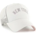 trucker-cap-beige-und-rosa-offside-dt-soft-glow-script-der-new-york-yankees-mlb-von-47-brand