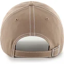 cap-zaoblena-brown-adjustable-strap-clean-up-contrast-stitch-new-york-yankees-mlb-47-brand