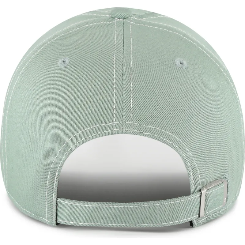 cap-zaoblena-green-adjustable-strap-clean-up-contrast-stitch-new-york-yankees-mlb-47-brand cap-zaoblena-green-adjustable-strap-clean-up-contrast-stitch-new-york-yankees-mlb-47-brand