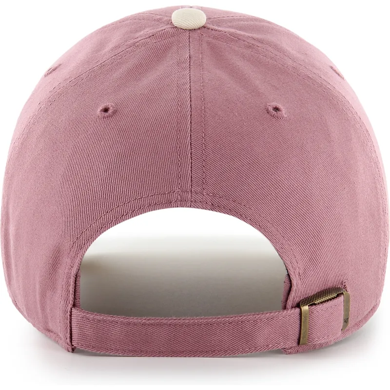 cap-zaoblena-pink-adjustable-strap-mvp-base-runner-two-tone-legend-new-york-yankees-mlb-47-brand