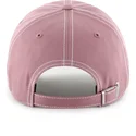 cap-zaoblena-pink-adjustable-strap-clean-up-contrast-stitch-los-angeles-dodgers-mlb-47-brand