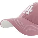 cap-zaoblena-pink-adjustable-strap-clean-up-contrast-stitch-los-angeles-dodgers-mlb-47-brand