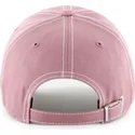 siltovky-zaoblena-ruzova-nastavitelny-pasik-clean-up-contrast-stitch-new-york-yankees-mlb-47-brand