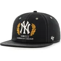 siltovka-rovna-cierna-snapback-captain-rl-keepsake-new-york-yankees-mlb-47-brand