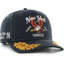cap-zaoblena-navy-blue-snapback-hitch-keepsake-new-york-yankees-mlb-47-brand