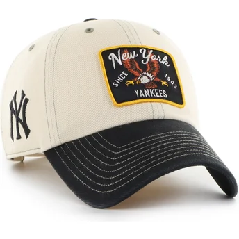Cap zaoblená beige adjustable strap Clean Up Keepsake New York Yankees MLB 47 Brand