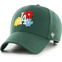 siltovka-zaoblena-zelena-nastavitelny-mvp-gallery-los-angeles-dodgers-mlb-47-brand