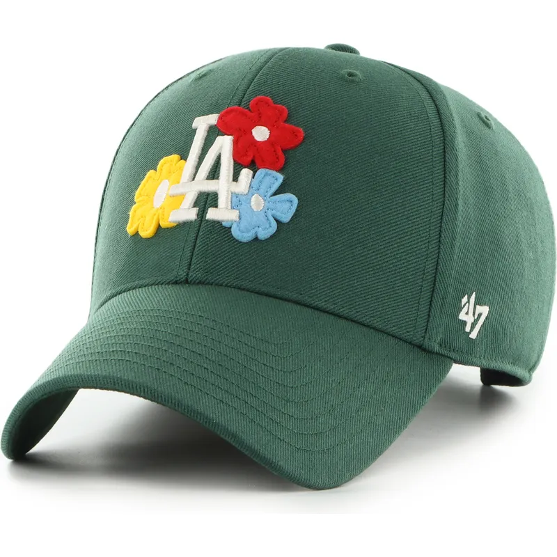 siltovka-zaoblena-zelena-nastavitelny-mvp-gallery-los-angeles-dodgers-mlb-47-brand
