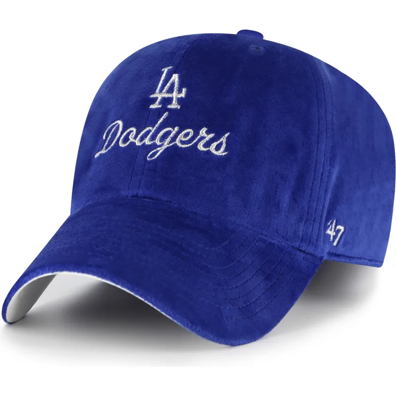 gorra-curva-azul-ajustable-clean-up-spirited-de-los-angeles-dodgers-mlb-de-47-brand