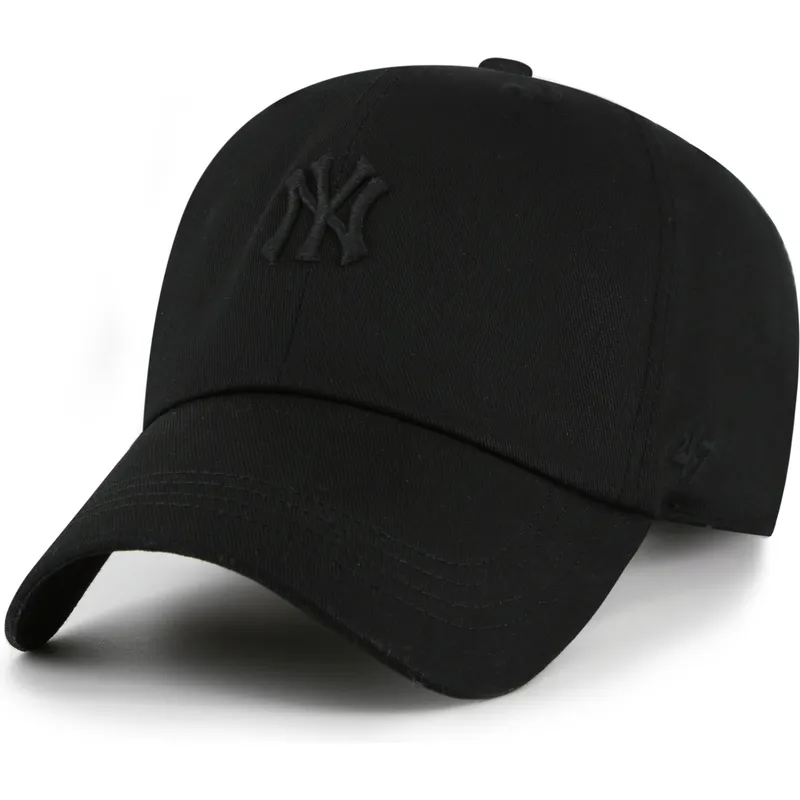 siltovka-zaoblena-cierna-nastavitelny-clean-up-contemporary-two-tone-new-york-yankees-mlb-47-brand