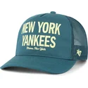 grune-trucker-cap-hitch-contemporary-der-new-york-yankees-mlb-von-47-brand
