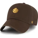 cap-zaoblena-brown-adjustable-strap-47-brand