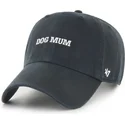 siltovky-zaoblena-cierna-nastavitelny-pasik-dog-mum-phrase-clean-up-base-runner-icon-47-brand